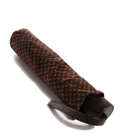 sombrilla louis vuitton|LOUIS VUITTON Monogram Ondees Compact Umbrella Marron.